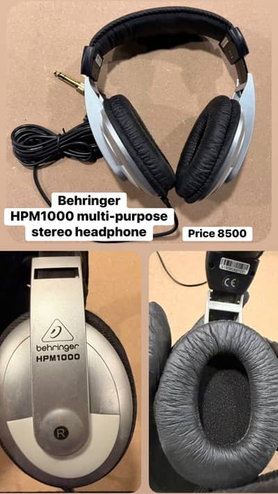 Behringer HPM-1000 Multi Purpose Stereo head phone / Piano / Guitar