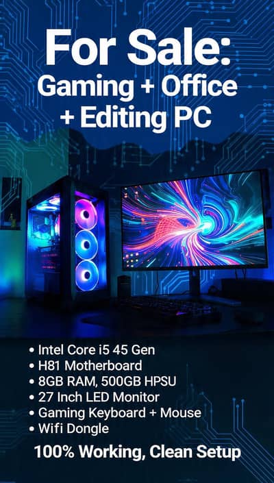 Full Gaming Setup Sale