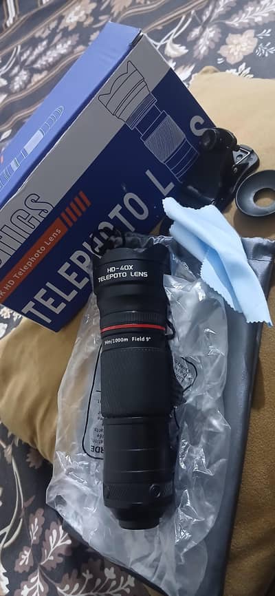 HD 40X Telephoto Lens For Mobile - 4K Lens