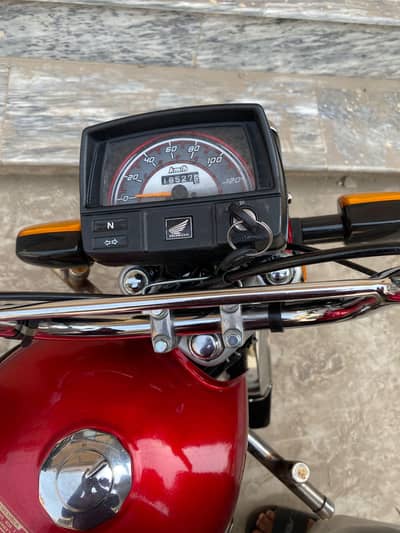 Honda CD70 2024 registered but 2025 new sticker is up for Sale