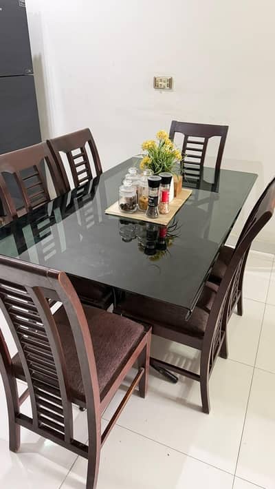 dining table with 6 chairs