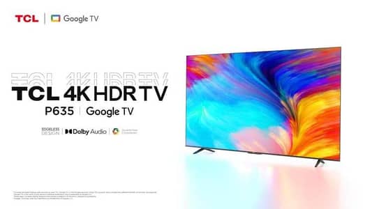 TCL 43" P635 4K UHD Google TV