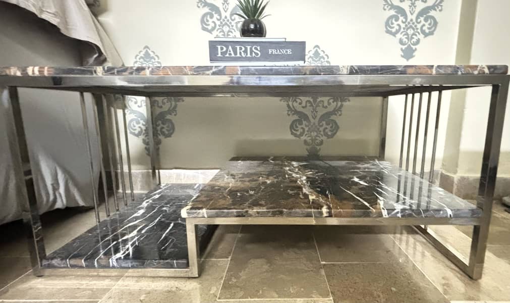 DINING ROOM CENTRE TABLE MARBLE 2