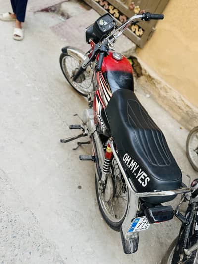 Hero bike 2009 modal Islamabad number