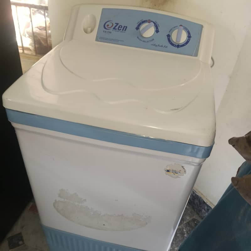 1 washing machine plastic 2
