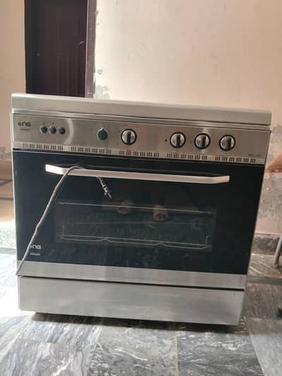 Nasgas | Cooking Range | 3 burner - Single door- Stainless steel