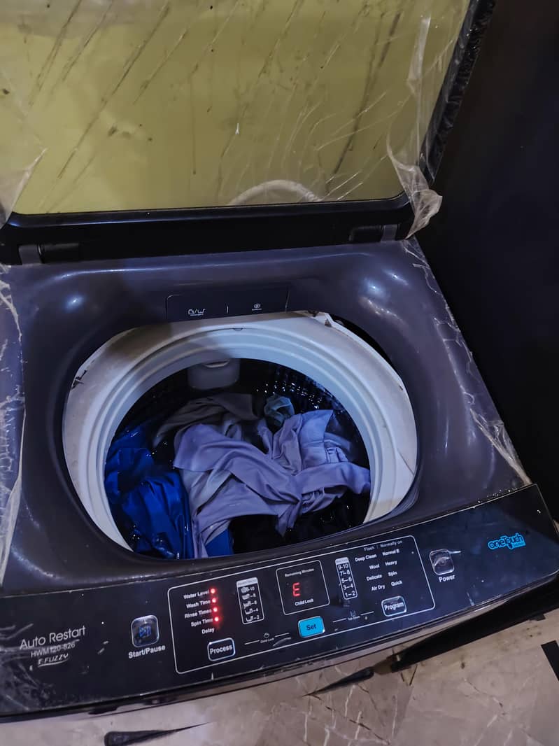haier fully automatic washing machine 2