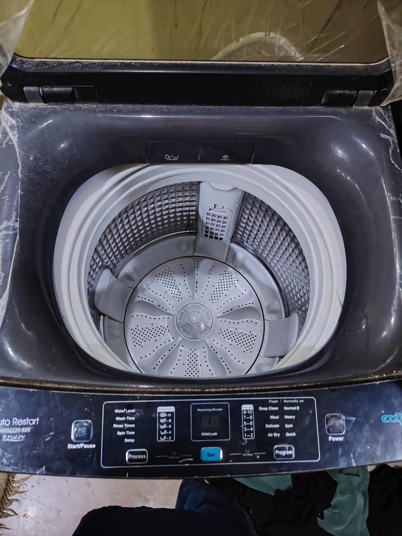 haier fully automatic washing machine 3