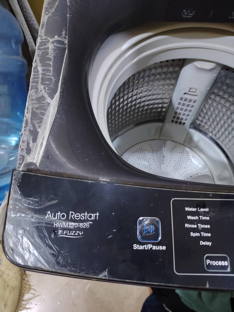 haier fully automatic washing machine 4