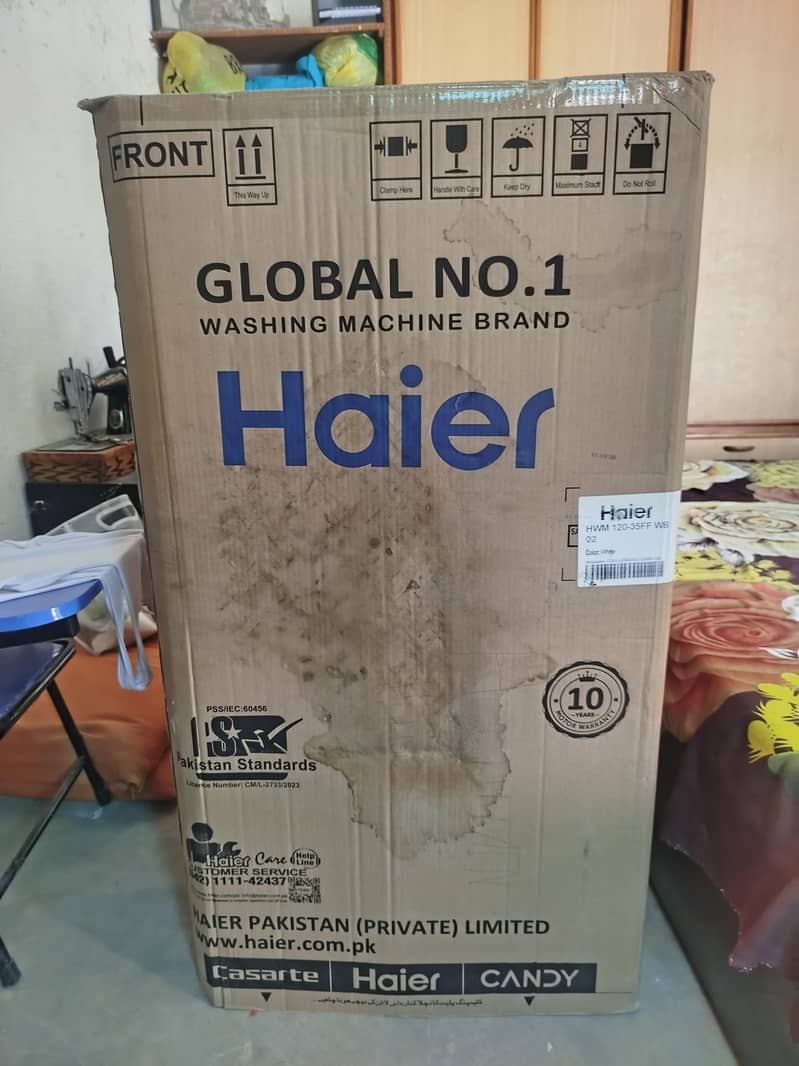 Haier washing machine 1