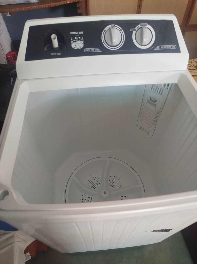 Haier washing machine 3