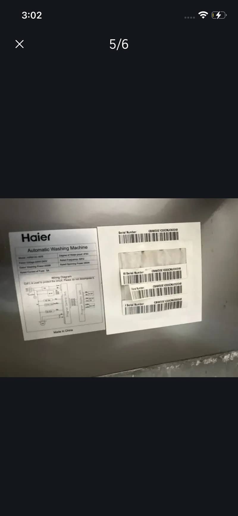 Haeir Washing Machine Fully Automatic 1