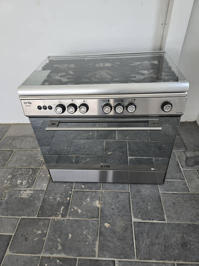 5 burner cooking range for sale.