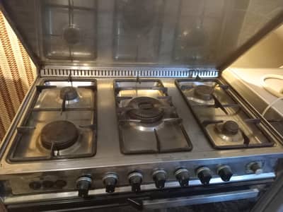 Glimgas cooking range