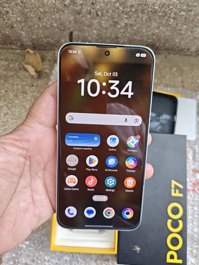 Poco F-7 512 GB Complete Box