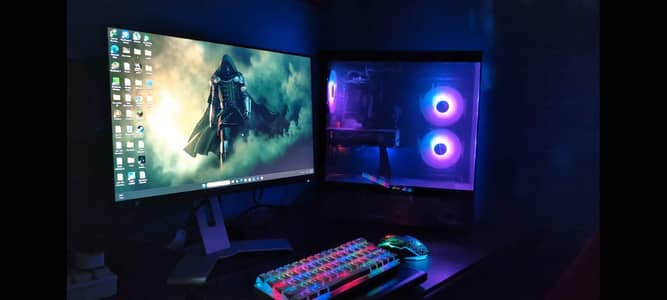 Gaming PC i5 11th Gen | RX 580 8GB | 16GB RAM | Complete RGB Setup