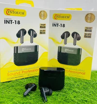 Intouch INT-18 Wireless Earbuds - Brand New ANC HiFi Audio Airpods