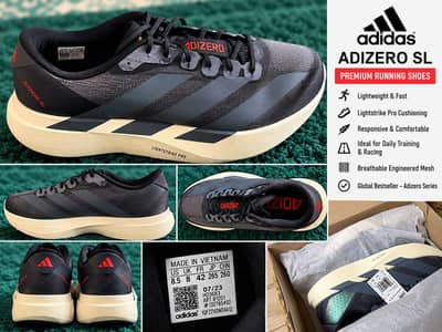 Brand New Adidas Adizero SL Running Shoes – US 8.5 – USA