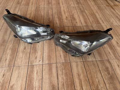 2015 Vitz Headlights - Genuine Japan