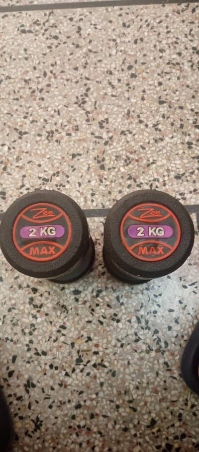 Premium 2KG Dumbbells Pair – Almost Brand New
