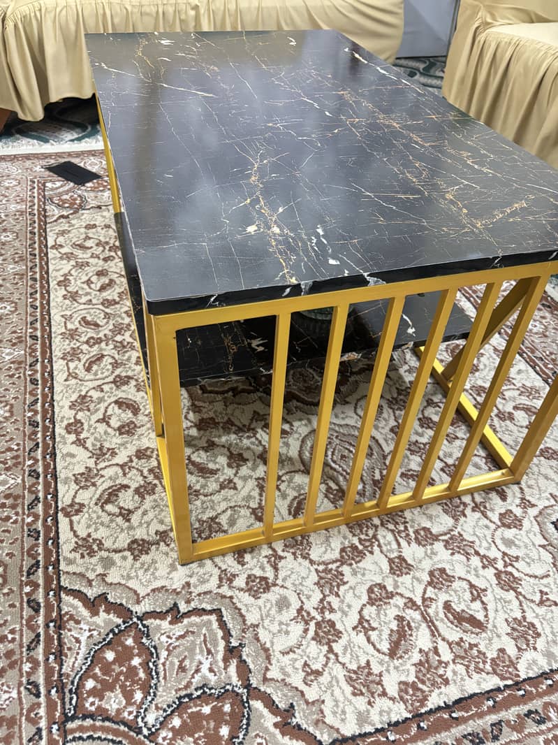 Center table with 2 side tables 5