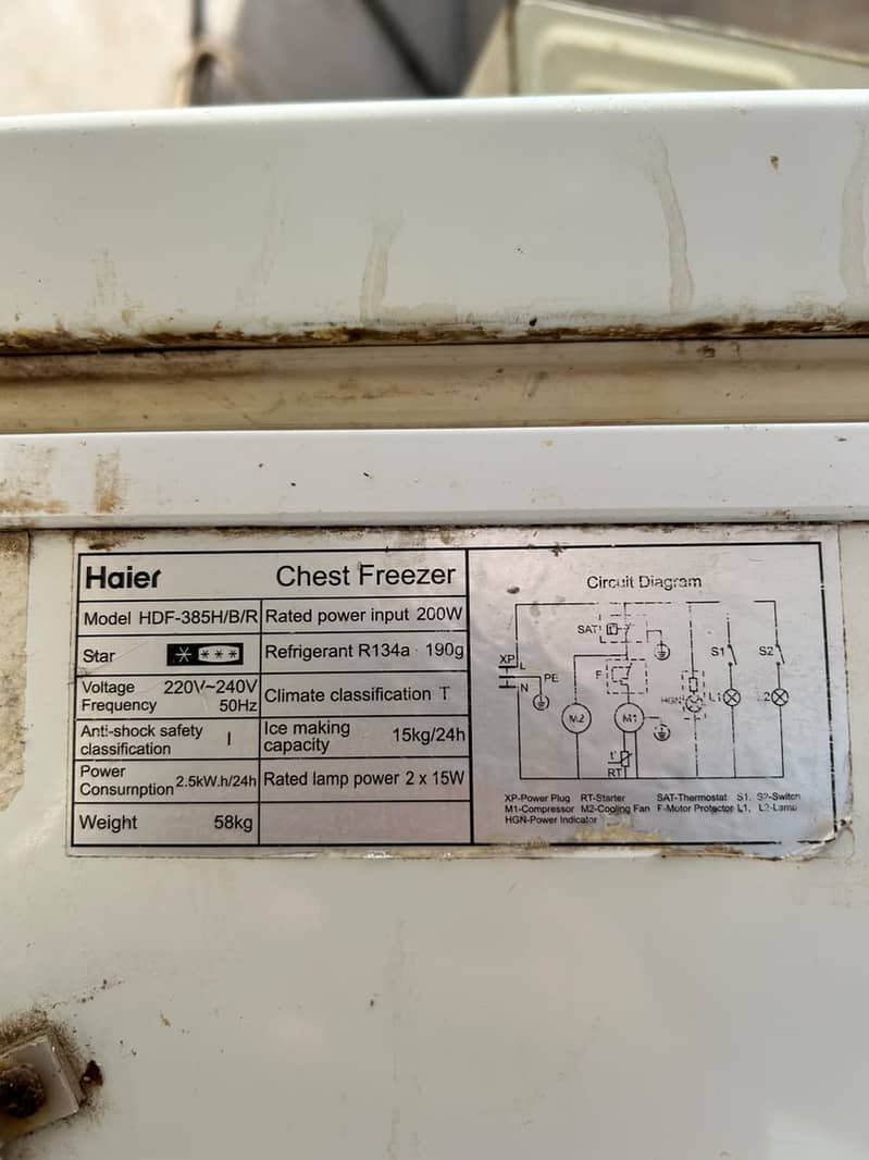 2 door freezer 4