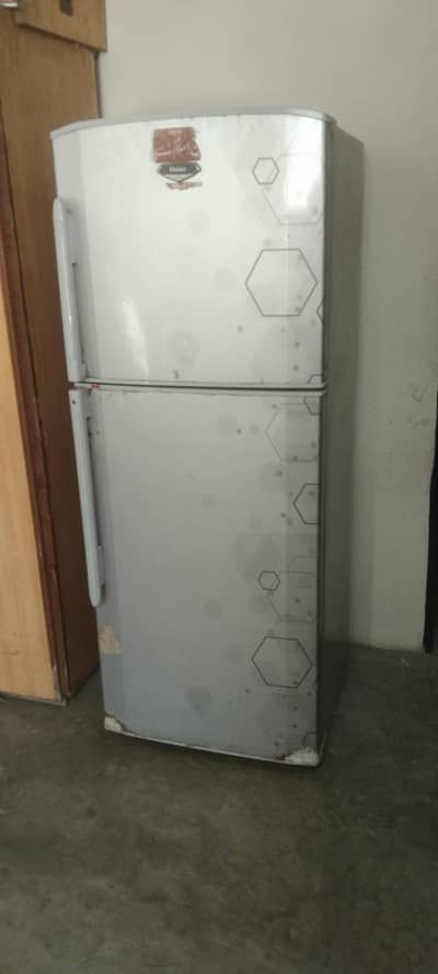 (03277309822) Haier full size double door fridge Good condition