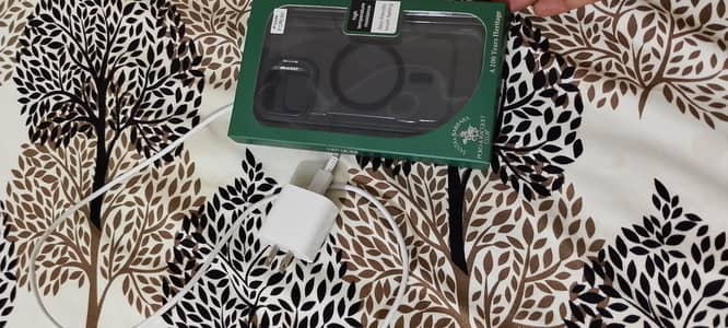 iphone 12 pro max cover and charger