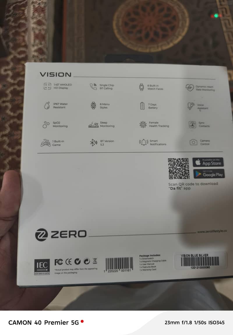 Zero vision 5