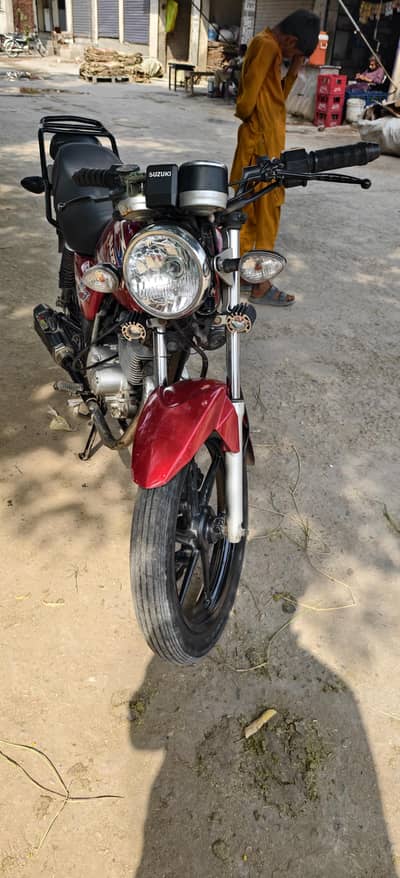 Suzuki GS 150.2014 Fully Upgraded Disc Brakes Alloy Rims