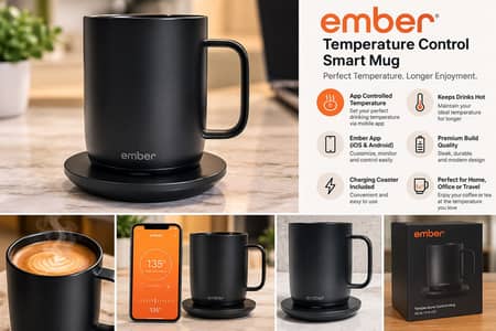 Ember Smart Temperature Control Mug – Like Brand New – App Controlled