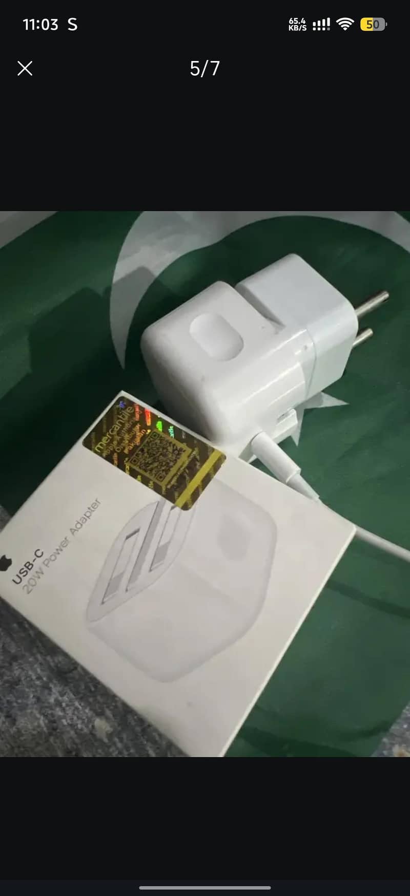 Apple(iphone )charger 1