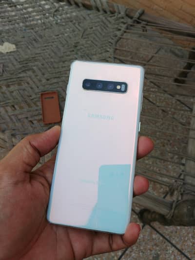 Samsung S10 Plus official pta with box 8 128