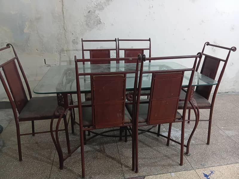Dining Table with 6 chairs 4
