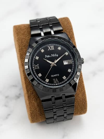 Brand New Man's Multicolor Chain Strap Watch - Original