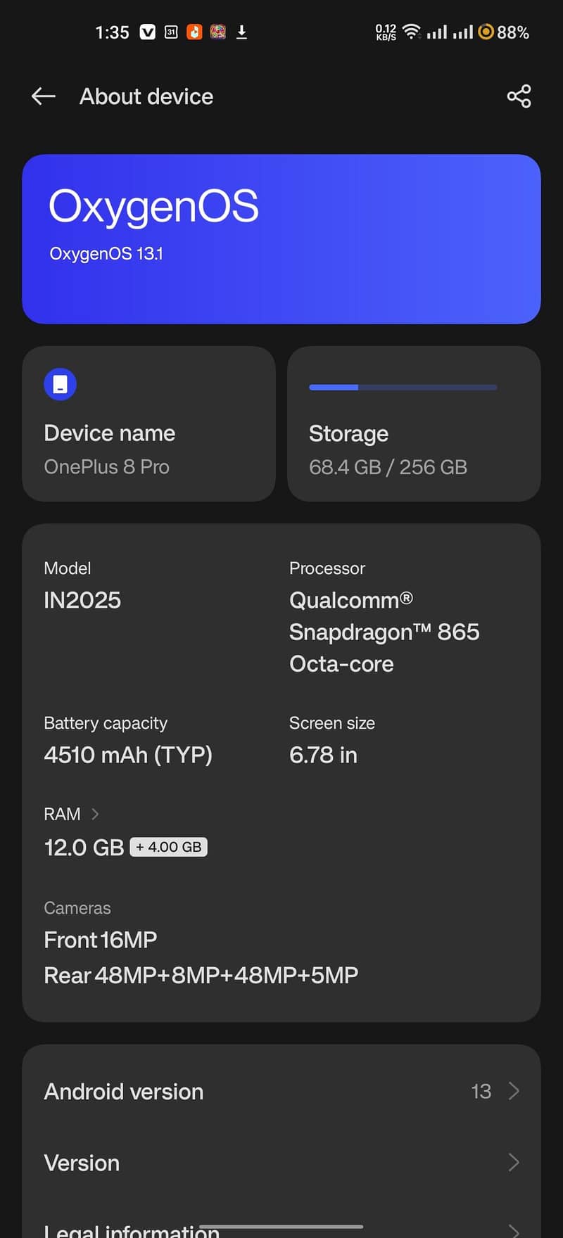One Plus 8 Pro 4