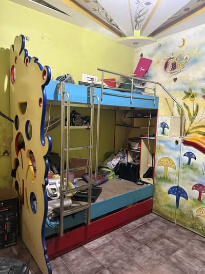  Kids Bunk Bed with Slide
