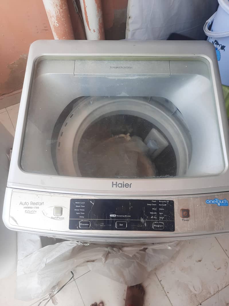 0344-2990797 Haier Fully Automatic 3