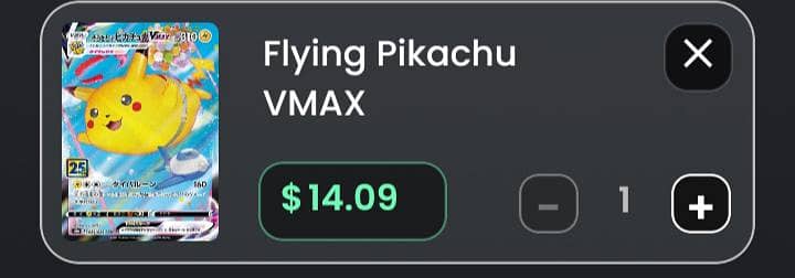 Flying Pikachu VMAX 1