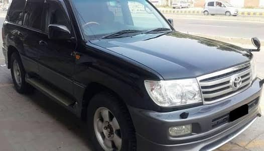 Toyota Land Cruiser 2005 model 2013 4700cc petrol own body