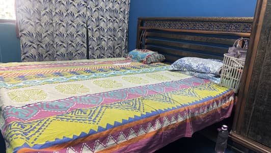 Bed And Wardrobe