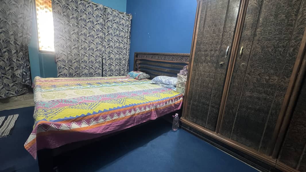 Bed And Wardrobe 1