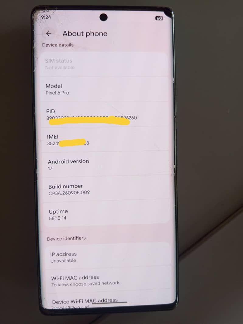 Google Pixel 6 Pro 8