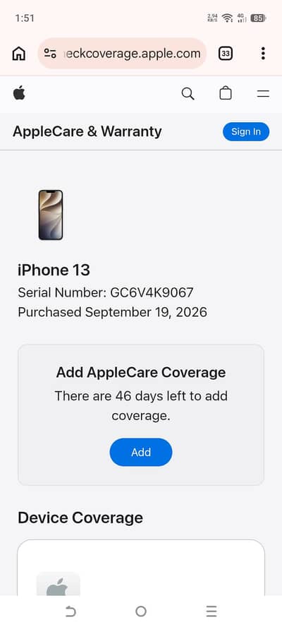 Apple iPhone 13 JV