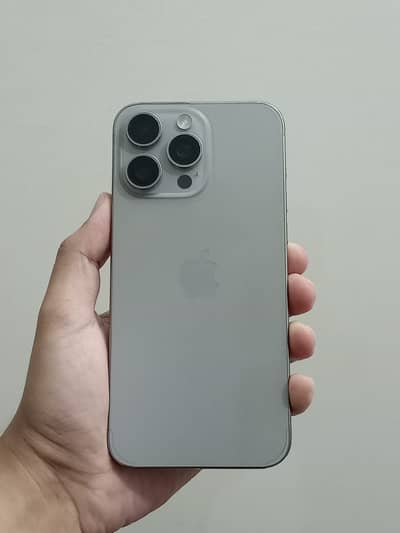 Apple iPhone 15 Pro Max JV with Box.