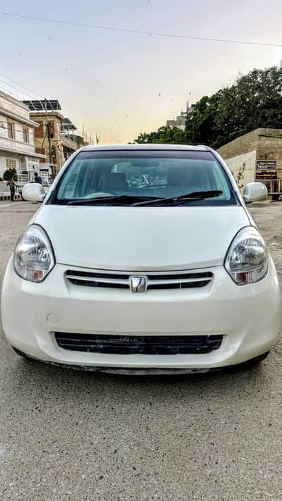 Toyota Passo 2011 Reg 2013 Pearl White G Package Push Start