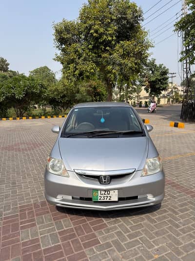 Honda City 2005 army person car