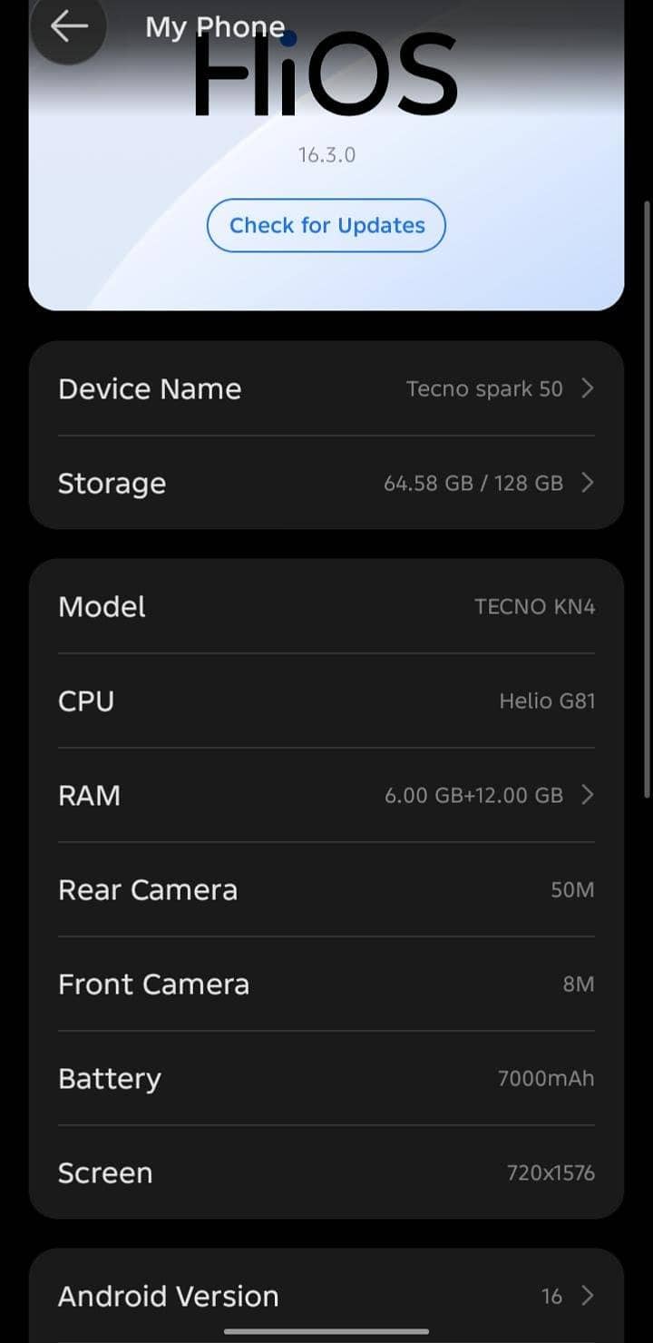 Tecno new set 2