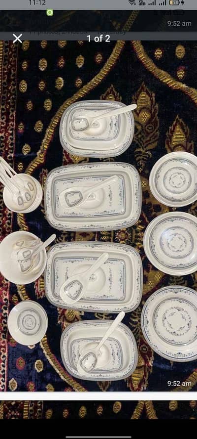 52 piece dinner set
