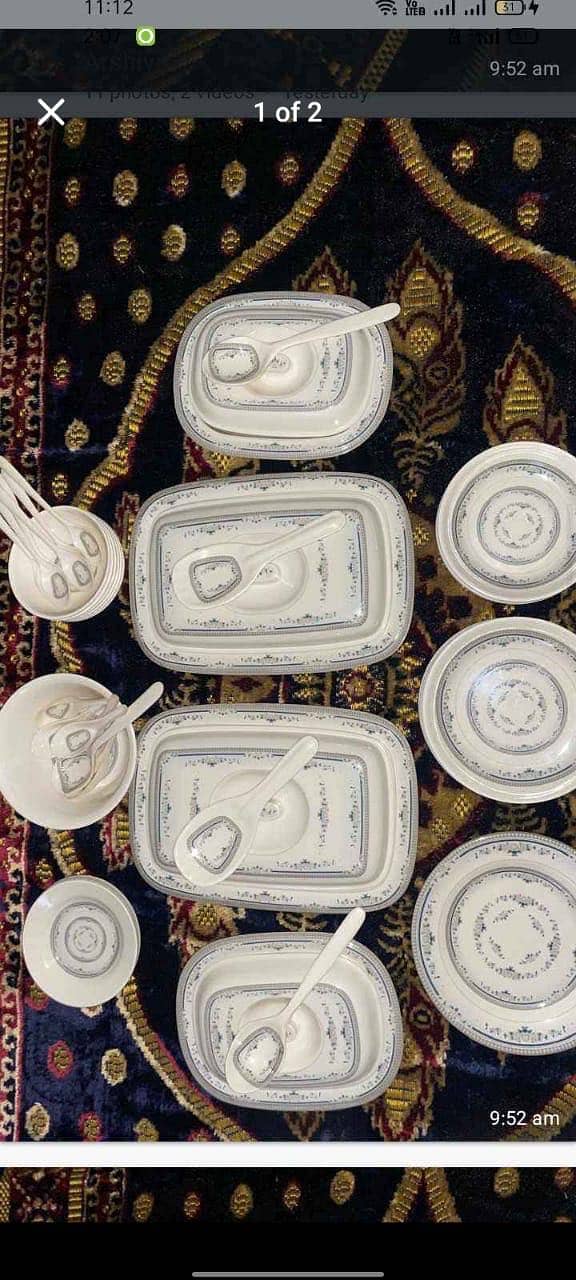 52 piece dinner set 0